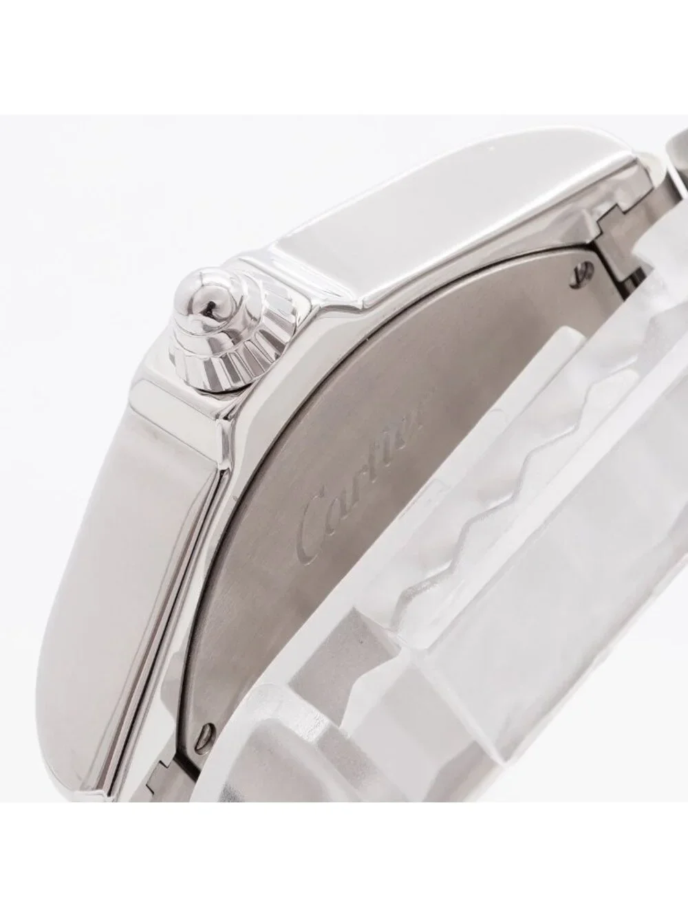 Cartier Roadster LM Silver Dial Watch